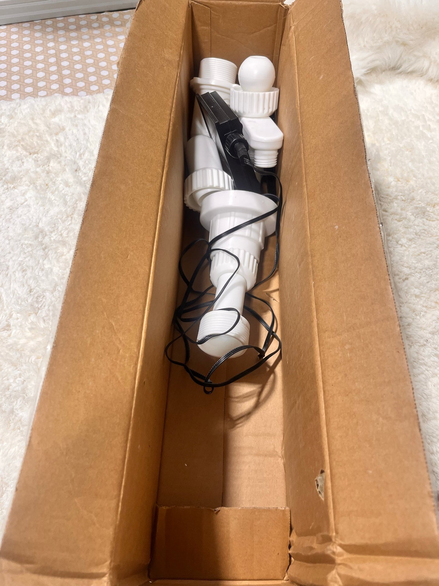 Solar LED Water Fountain Pump Kit with Multiple Nozzles β π‘ Z3 Grade: Open Box β Lightly Used