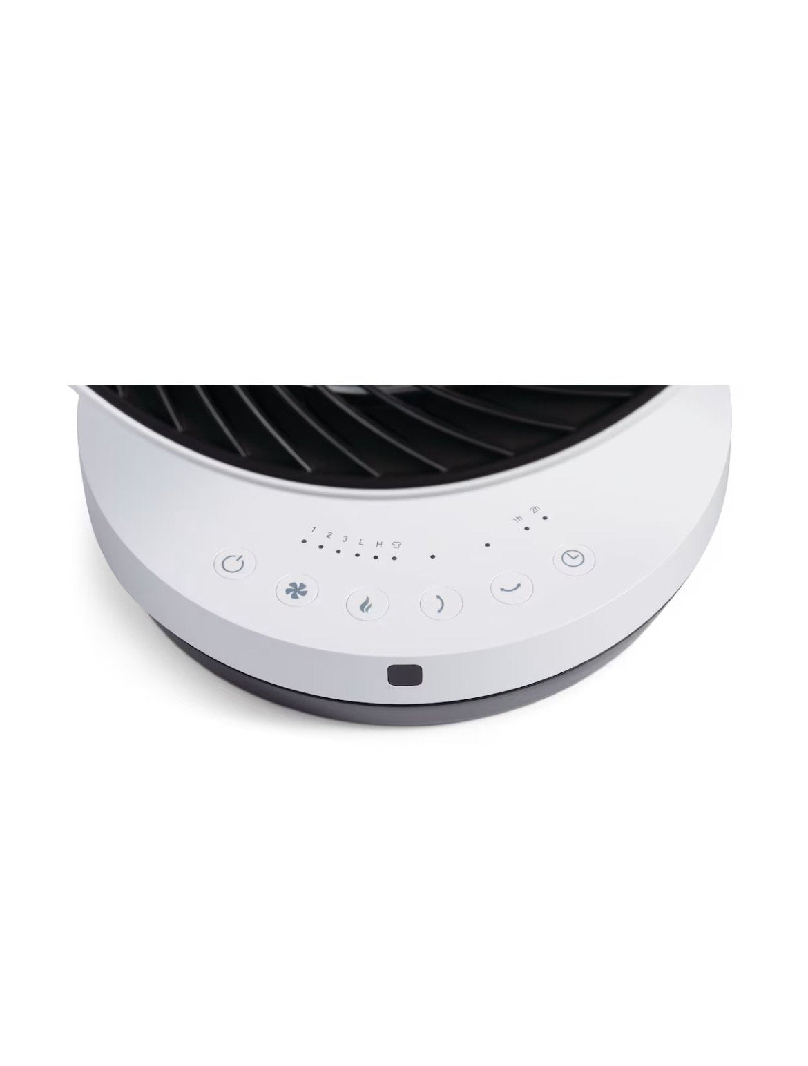 2-in-1 Fan Heater / Air Circulator, 1500W, White, with Remote, Z3-01133, illustration, not our exact unit