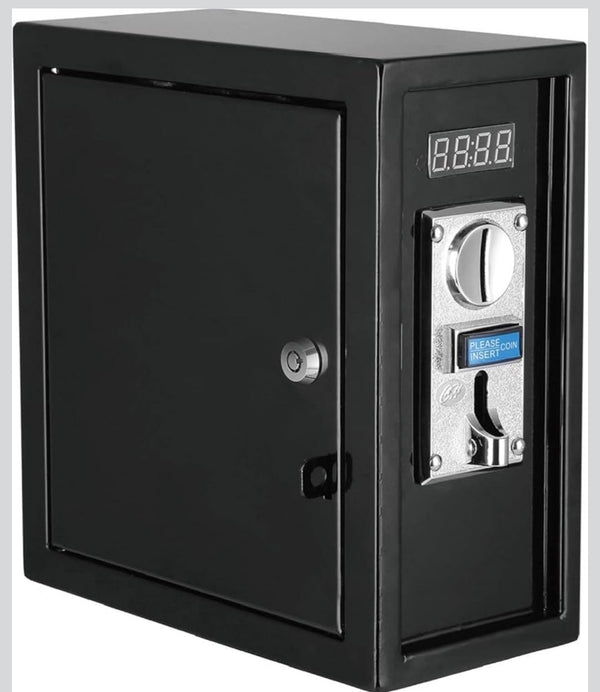 Coin-Operated Timer Control Box — Multi-Coin Acceptor Power Supply │ Z3 Grade: 🟡 Open Box – Unused