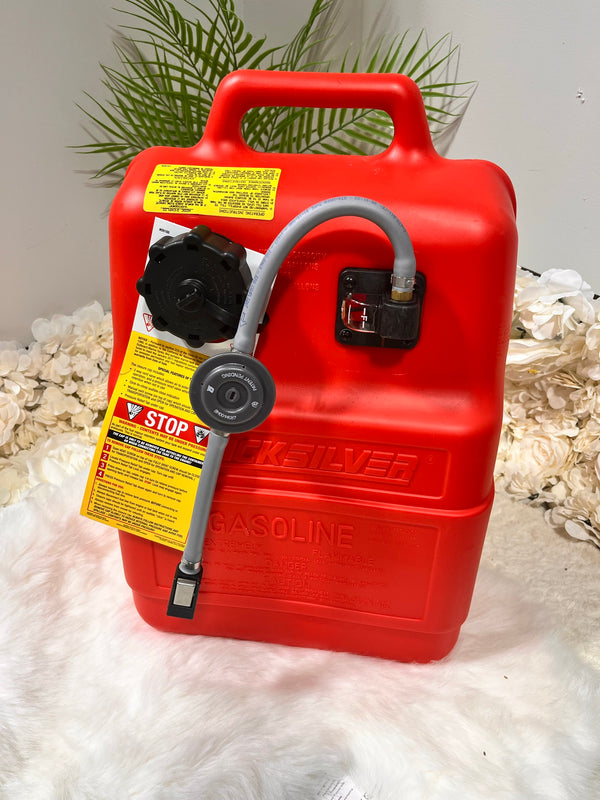 Mercury Quicksilver 6.6 Gallon Marine Fuel Tank with Hose & Connector (8M0045691) │ 🟡 Z3 Grade: Open Box – Unused