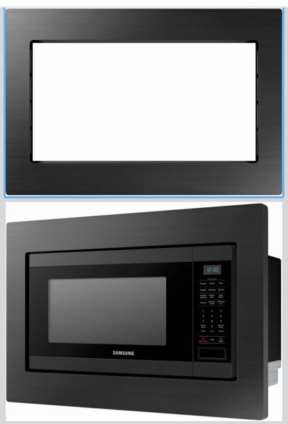 Samsung MA-TK8020TG 30" Microwave Trim Kit — Black Stainless Steel Built-In Frame │ Z3 Grade: 🟡 Open Box – Unused