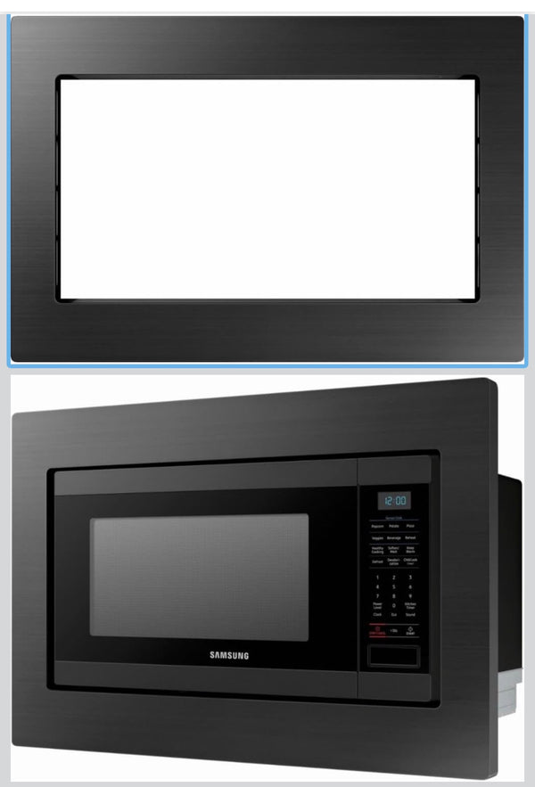 Samsung MA-TK8020TG 30" Microwave Trim Kit — Black Stainless Steel Built-In Frame │ Z3 Grade: 🟡 Open Box – Unused
