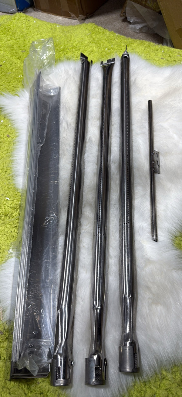 Replaceable Stainless Steel BBQ Burner Tubes (Set) │ 🟡 Z3 Grade: Open Box – Unused