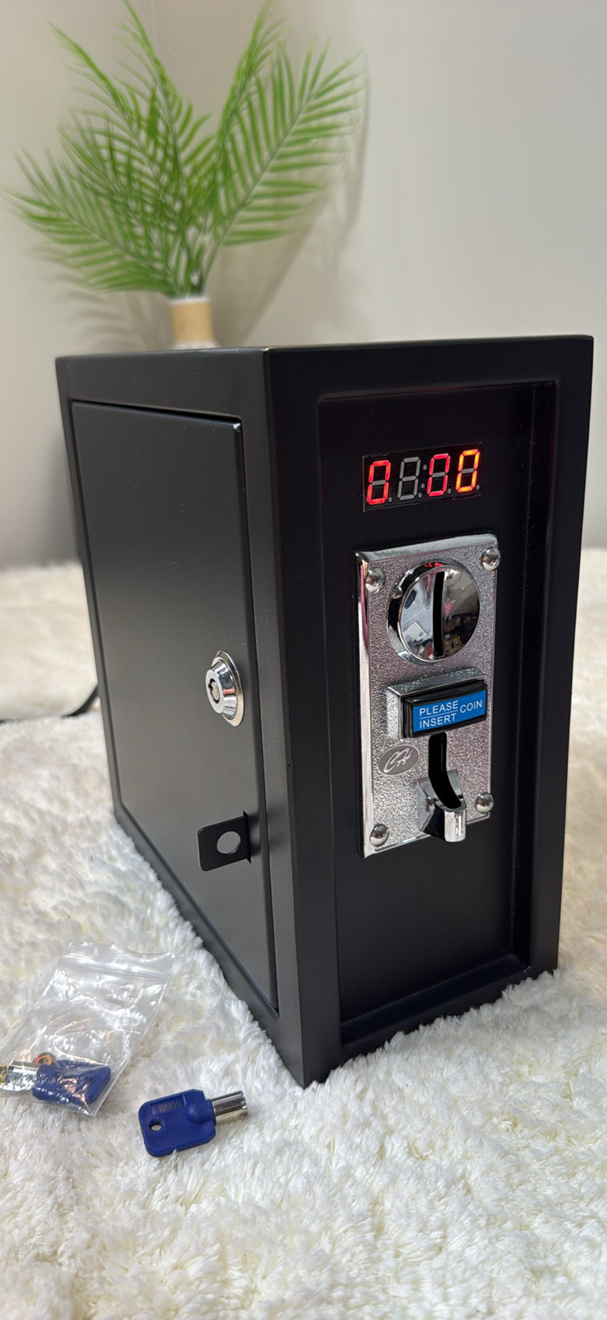 Coin-Operated Timer Control Box — Multi-Coin Acceptor Power Supply │ Z3 Grade: 🟡 Open Box – Unused