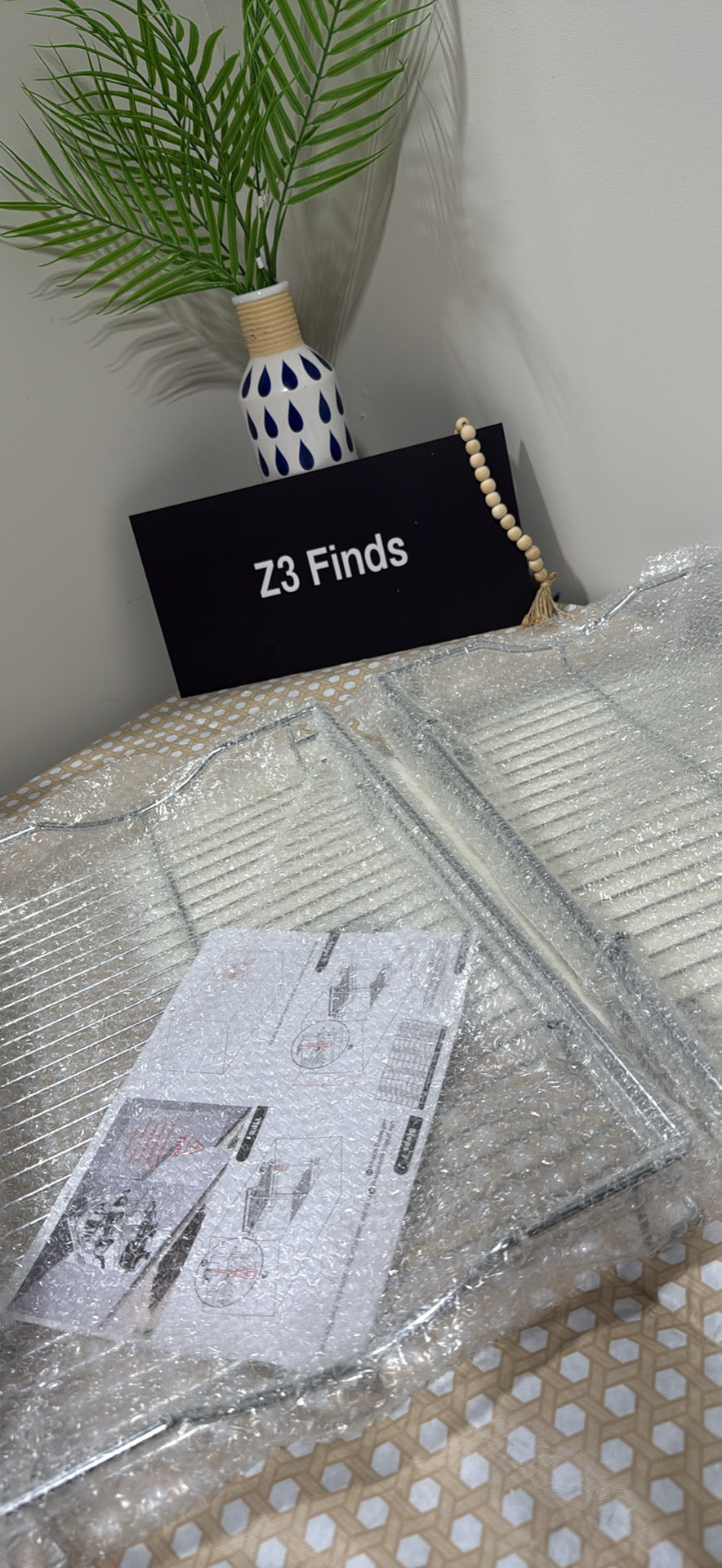 Fulgente 2-Tier Pull Out Cabinet Organizer — Chrome Wire Slide-Out Storage │ Z3 Grade: 🟢 Brand New (Sealed)