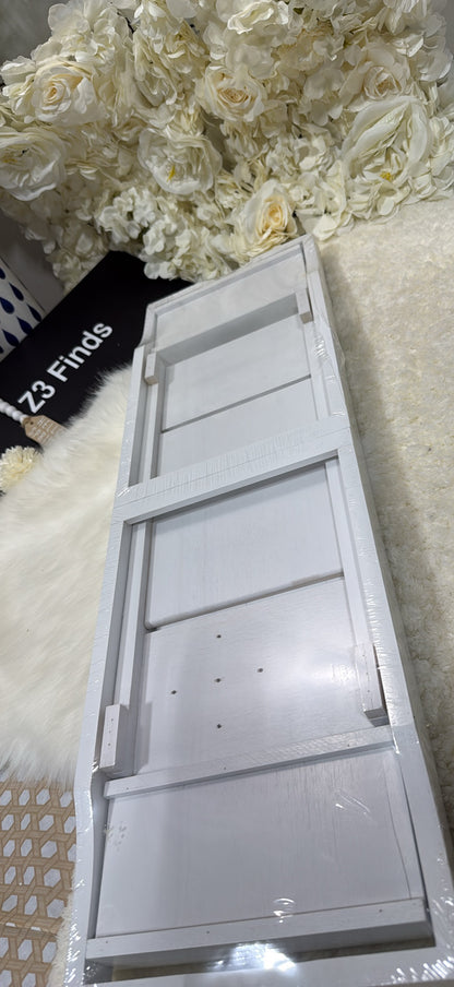 Expandable Bathtub Caddy Tray — Adjustable Bath Board with Phone & Accessory Slots │ Z3 Grade: 🟡 Open Box – Unused