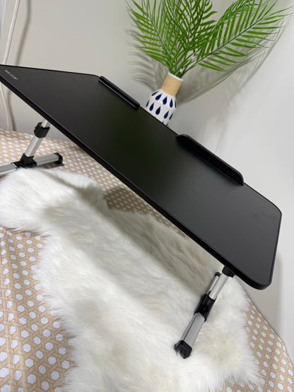 Besign LT06 Adjustable Laptop Table — Foldable Standing Bed Desk with Tilt & Height Adjustment │ Z3 Grade: 🟡 Open Box – Unused