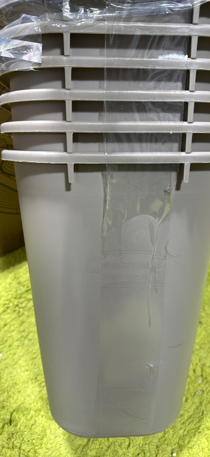 Rubbermaid Commercial FG295600 Deskside Wastebasket — 28 QT / 7 Gal Set of 10 │ Z3 Grade: 🟢 Brand New (Sealed)