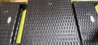 Patiojoy 2pc wicker dark brown │ 🟡 Z3 Grade: Open Box – Unused