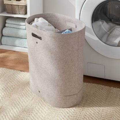 brightroom Felt Hamper — Soft Recycled-Felt Laundry Basket with Carry Handles │ Z3 Grade: 🟢 Brand New (Sealed)