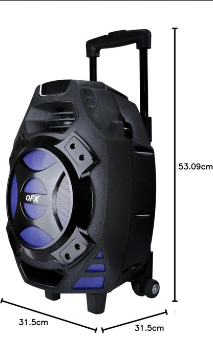 QFX 8" Bluetooth Party Speaker — Brand New