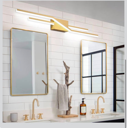 SOLFART 40" LED Bathroom Vanity Light – Brushed Gold │ 🟡 Z3 Grade: Open Box – Unused