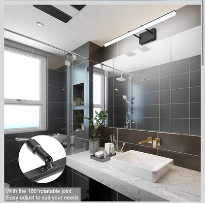 Aipsun 31.5" LED Vanity Bathroom Light – Adjustable Modern Black │ 🟡 Z3 Grade: Open Box – Unused