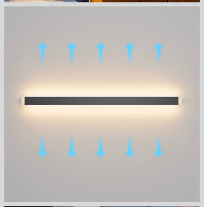 Aipsun LED Outdoor Wall Light – 39.4" Black │ 🟡 Z3 Grade: Open Box – Unused
