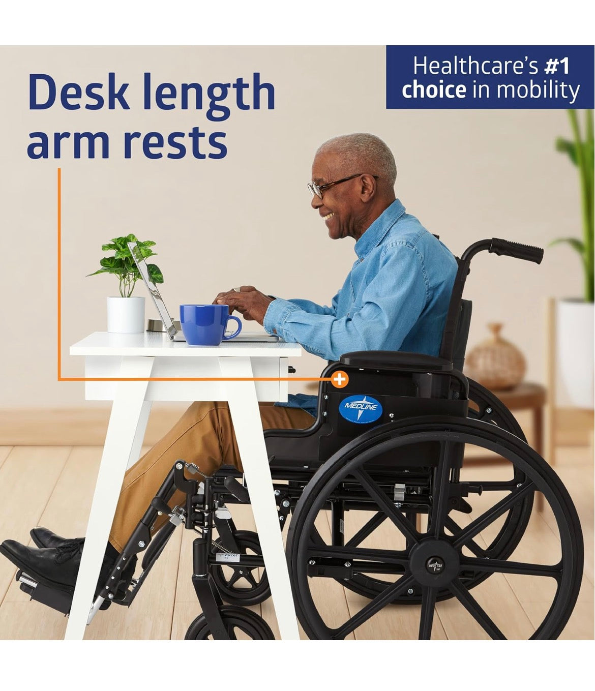Guardian K4 Lightweight Transport Chair – 18" Seat Width │ 🟢 Z3 Grade: Brand New