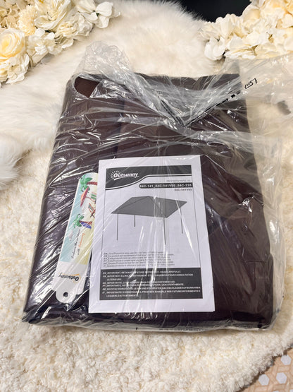 Outsunny 10x10 Gazebo Canopy Replacement Top (84C-141CF, Coffee) │ 🟡 Z3 Grade: Open Box – Unused