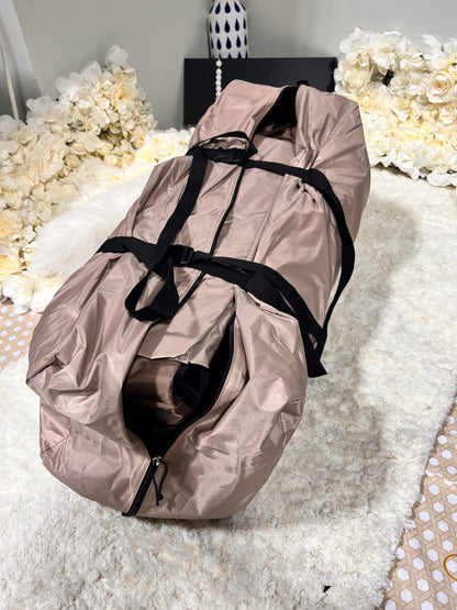Outsunny Inflatable Glamping Tent 1-2 Person (A20-459V30KK, Khaki/Brown) │ 🟡 Z3 Grade: Open Box – Unused