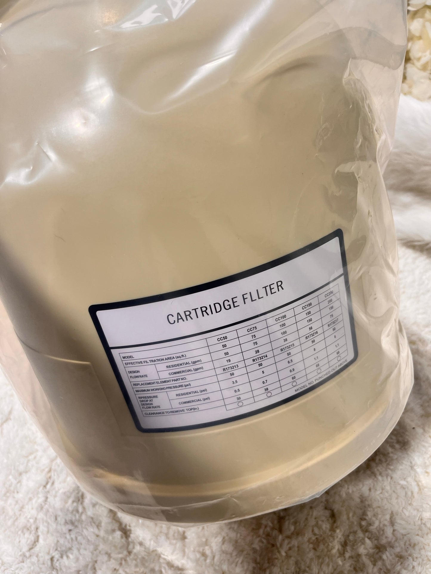 Pool Cartridge Filter Tank + Lid (Pentair Clean & Clear / Predator Compatible, No Cartridge) │ 🟤 Z3 Grade: Value – Parts Missing