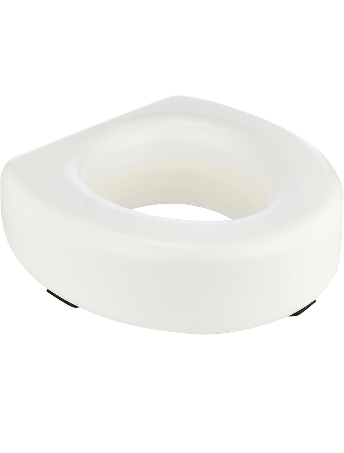 HealthSmart Raised Toilet Seat Riser 5in (522-1508-1901, White) │ 🟡 Z3 Grade: Open Box – Unused
