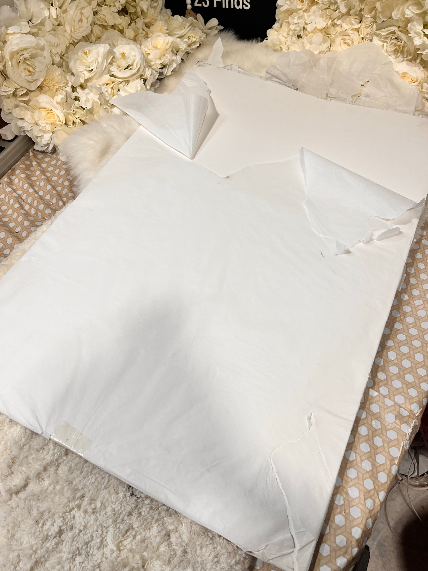 White Poster Board 24x36 250GSM - 27 Sheets │ 🟡 Z3 Grade: Open Box – Unused