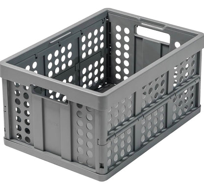 Clax crate folding box  basket 48 qt │ 🟤 Z3 Grade: Value – Cosmetic Damage