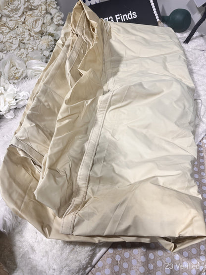 Square Sun Shade Sail 14 ft, Beige | Used, Z3-01087, view 3