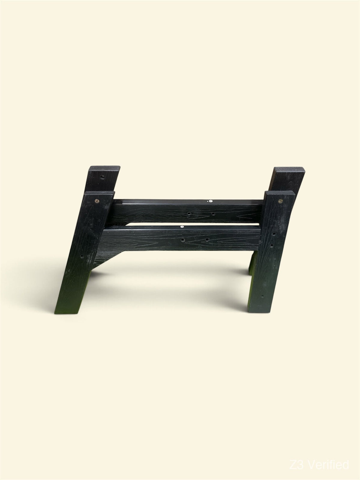 YITAHOME Outdoor Chaise Lounge with Arms, Black Wood-Grain, Z3-01109, view 4
