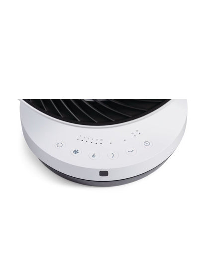 2-in-1 Fan Heater / Air Circulator, 1500W, White, with Remote, Z3-01133, illustration, not our exact unit